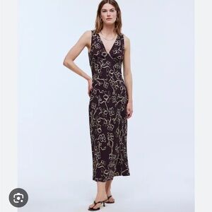 NWT Madewell Ariana Midi Dress